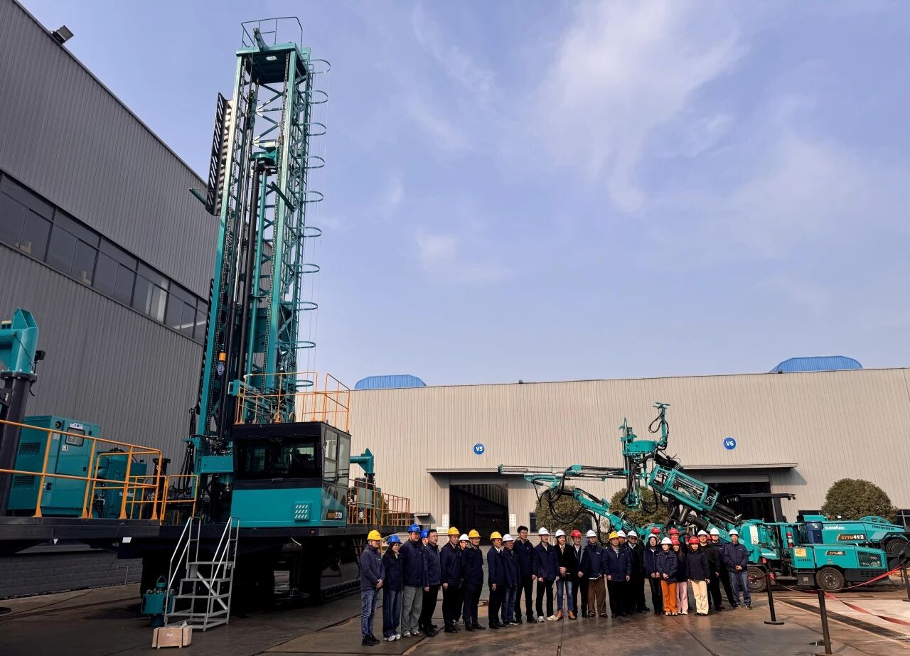 优游国际智能最大牙轮钻机进军南美高端矿山市场，彰显中国造作硬实力